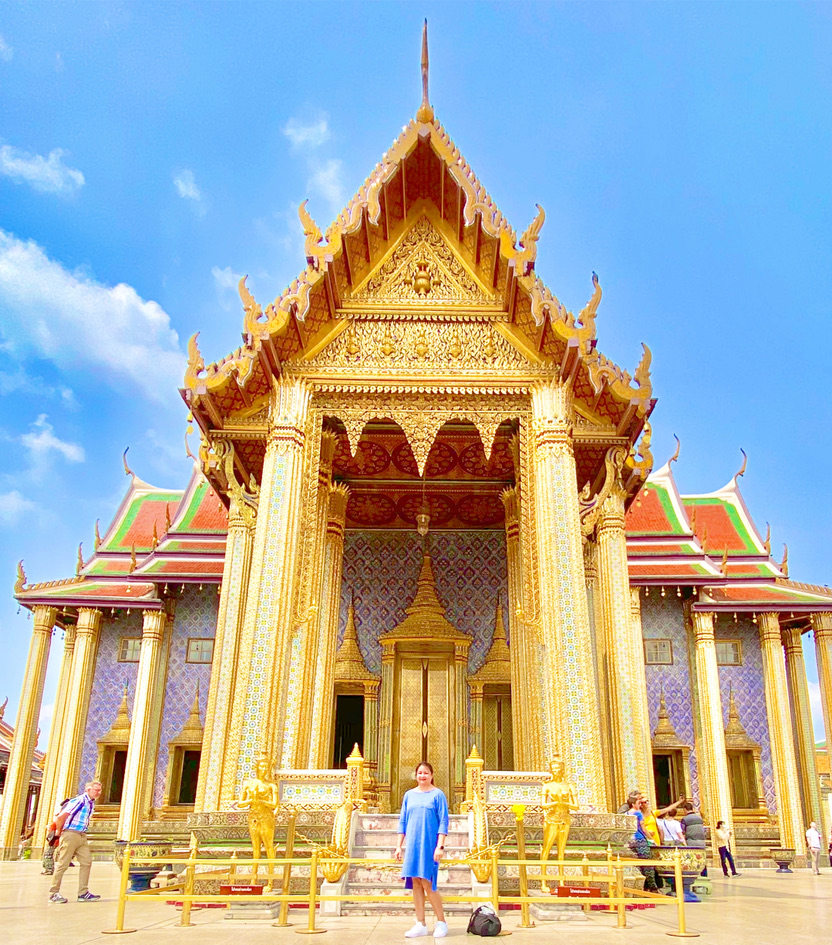 Wat Phra Si Rattana Satsadaram in Bangkok, Thailand