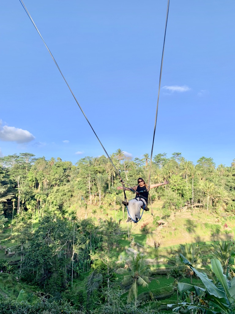 Bali Rice Fields Swing