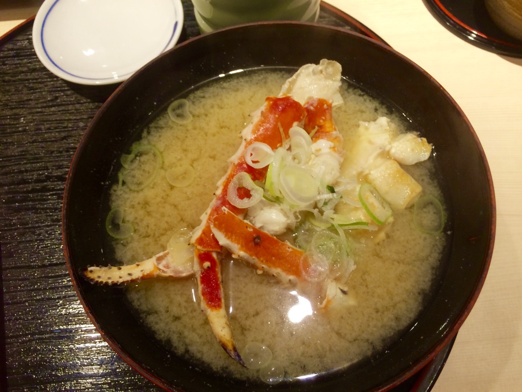 Crab Soup in japan