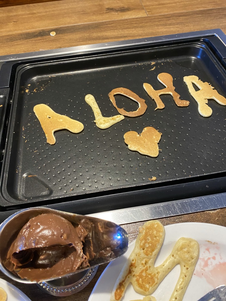 Slappy Cakes Aloha Pancakes