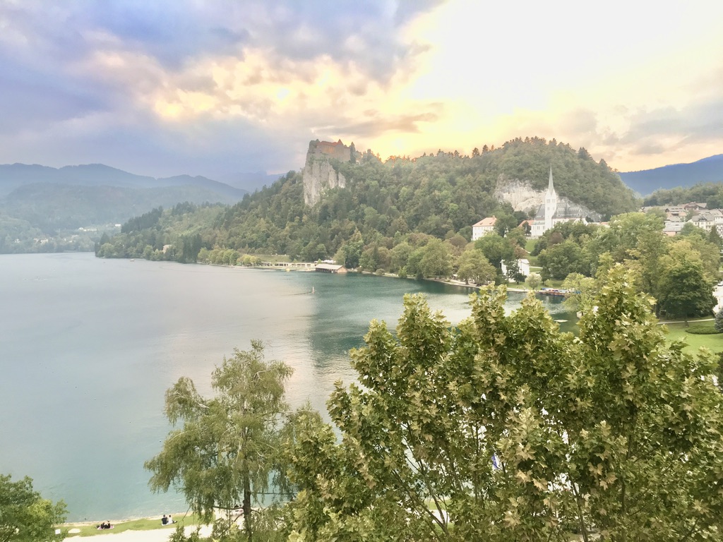 View of Bled Castle