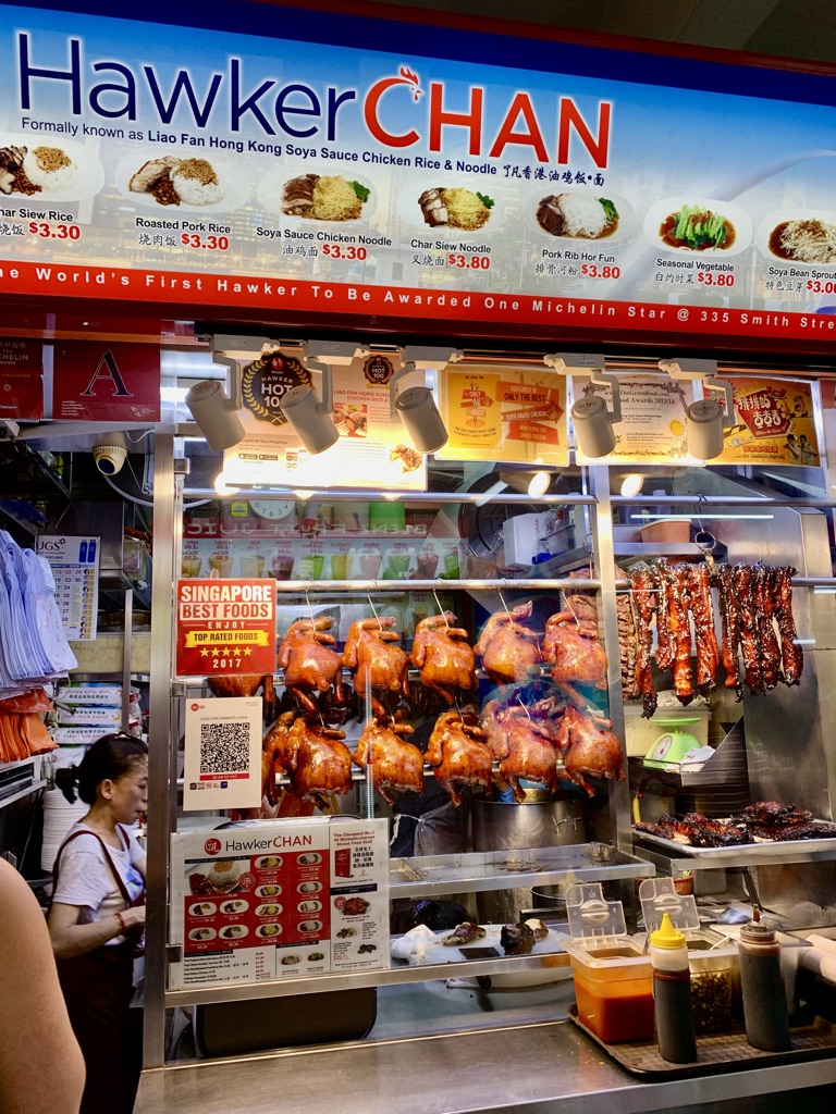 Hawker Chan Storefront in food hall